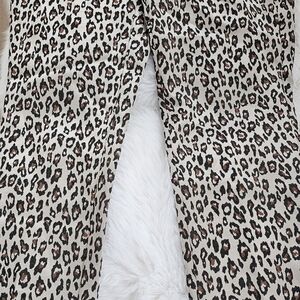 Banana Republic Stylish  Black and White Patterned Pants Size 2